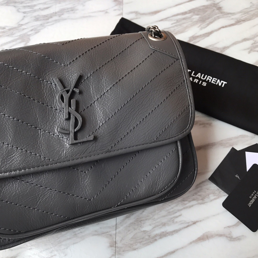 498894 NIKI MEDIUM IN VINTAGE LEATHER, YSL Saint Laurent
