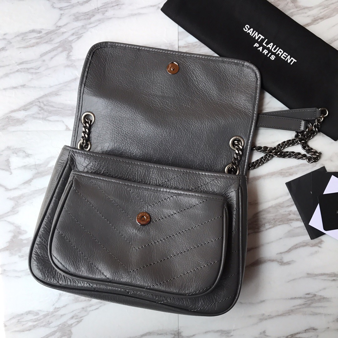 498894 NIKI MEDIUM IN VINTAGE LEATHER, YSL Saint Laurent