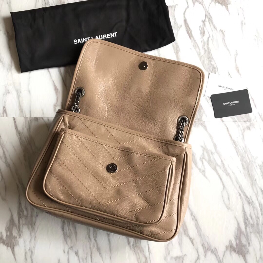 498894 NIKI MEDIUM IN VINTAGE LEATHER, YSL Saint Laurent