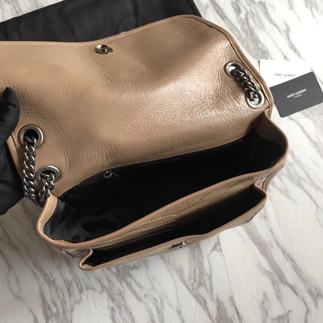 498894 NIKI MEDIUM IN VINTAGE LEATHER, YSL Saint Laurent