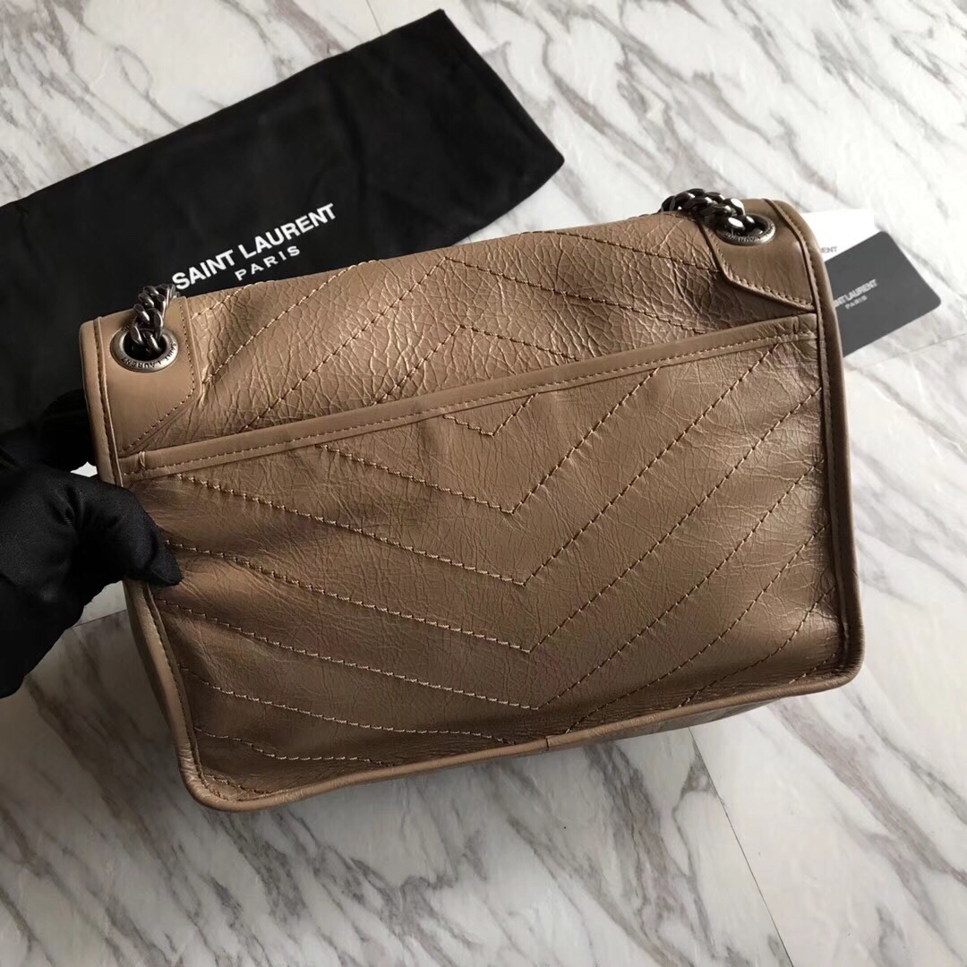 498894 NIKI MEDIUM IN VINTAGE LEATHER, YSL Saint Laurent