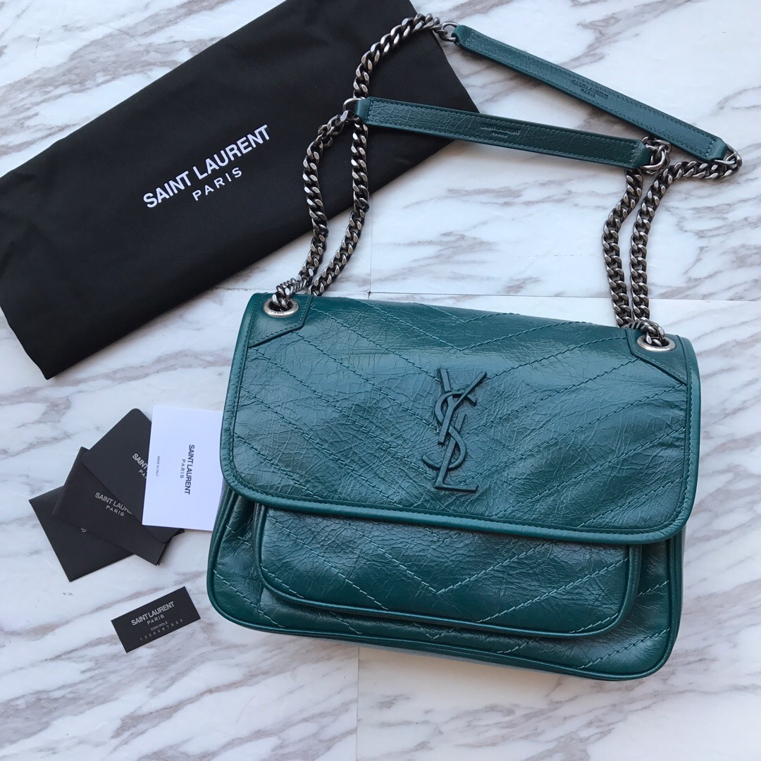 498894 NIKI MEDIUM IN VINTAGE LEATHER, YSL Saint Laurent