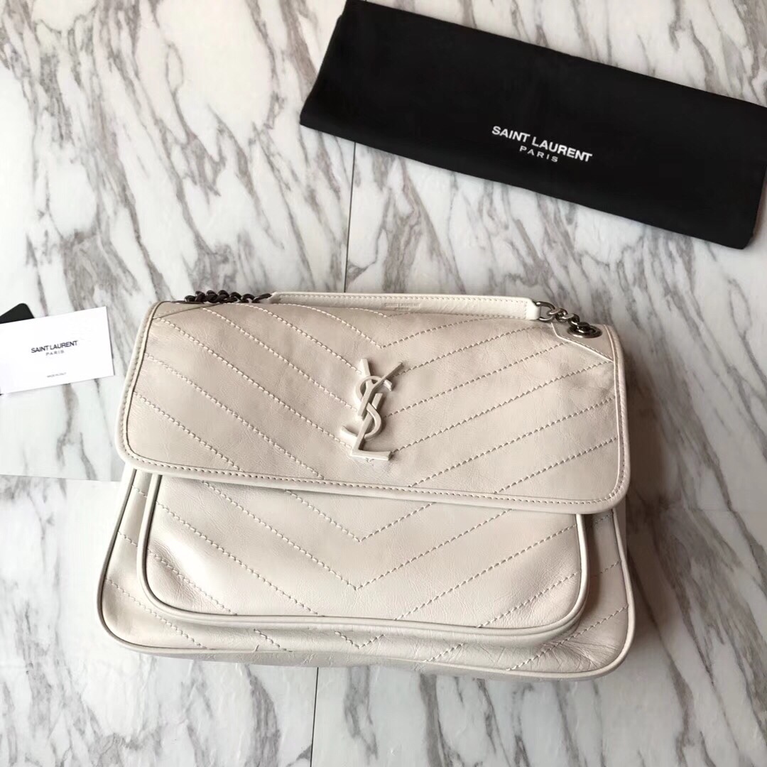 498883 NIKI LARGE IN VINTAGE LEATHER, YSL Saint Laurent
