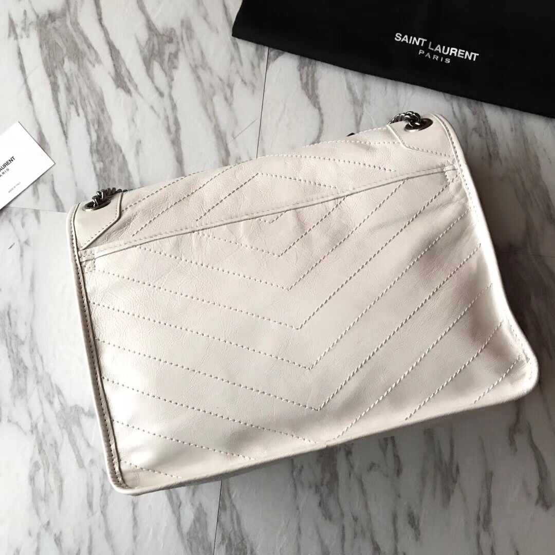 498883 NIKI LARGE IN VINTAGE LEATHER, YSL Saint Laurent