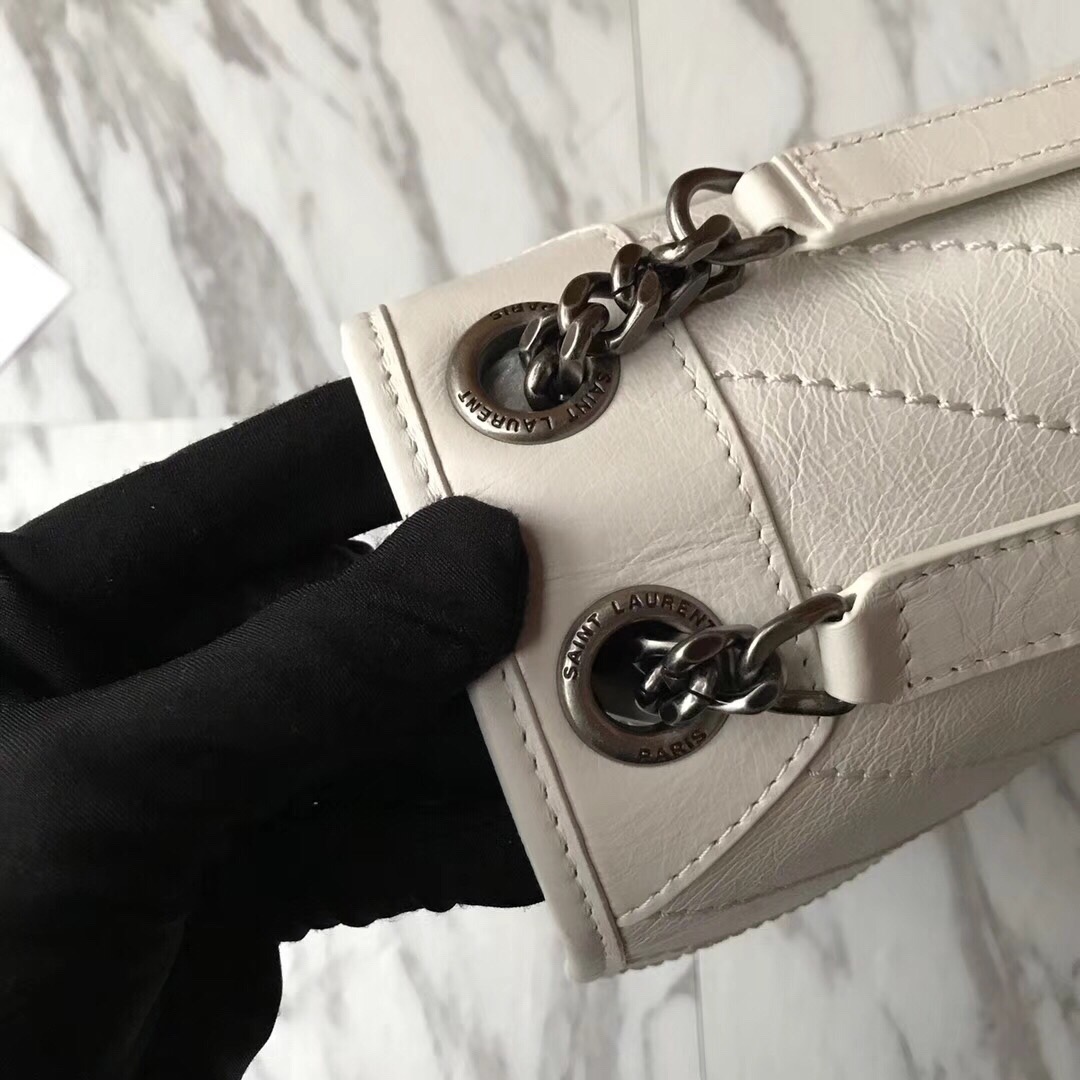 498883 NIKI LARGE IN VINTAGE LEATHER, YSL Saint Laurent
