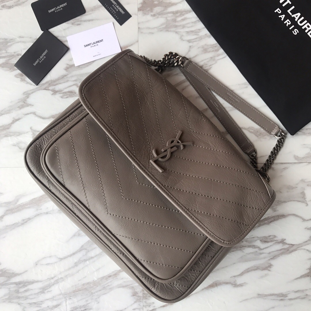 498883 NIKI LARGE IN VINTAGE LEATHER, YSL Saint Laurent