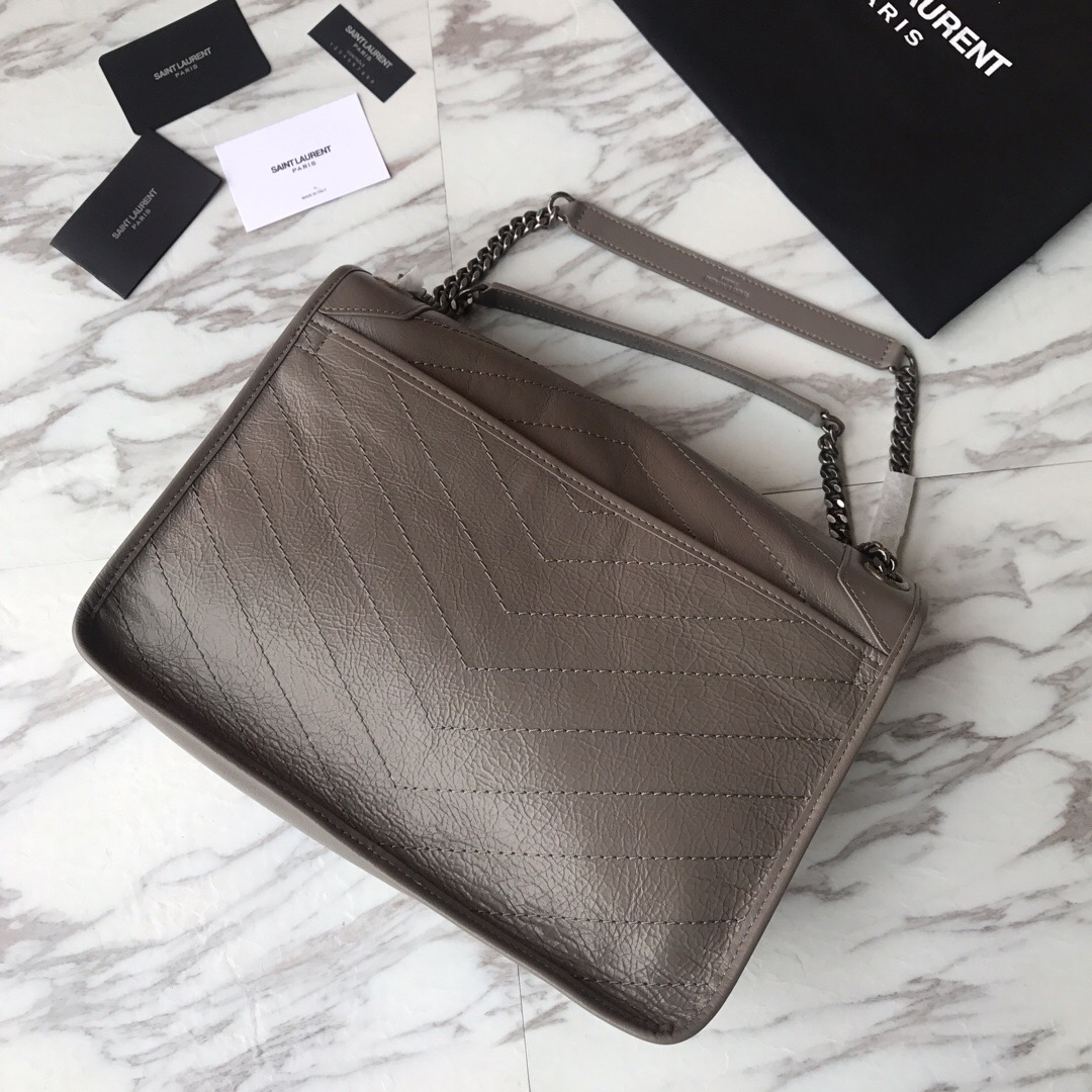 498883 NIKI LARGE IN VINTAGE LEATHER, YSL Saint Laurent