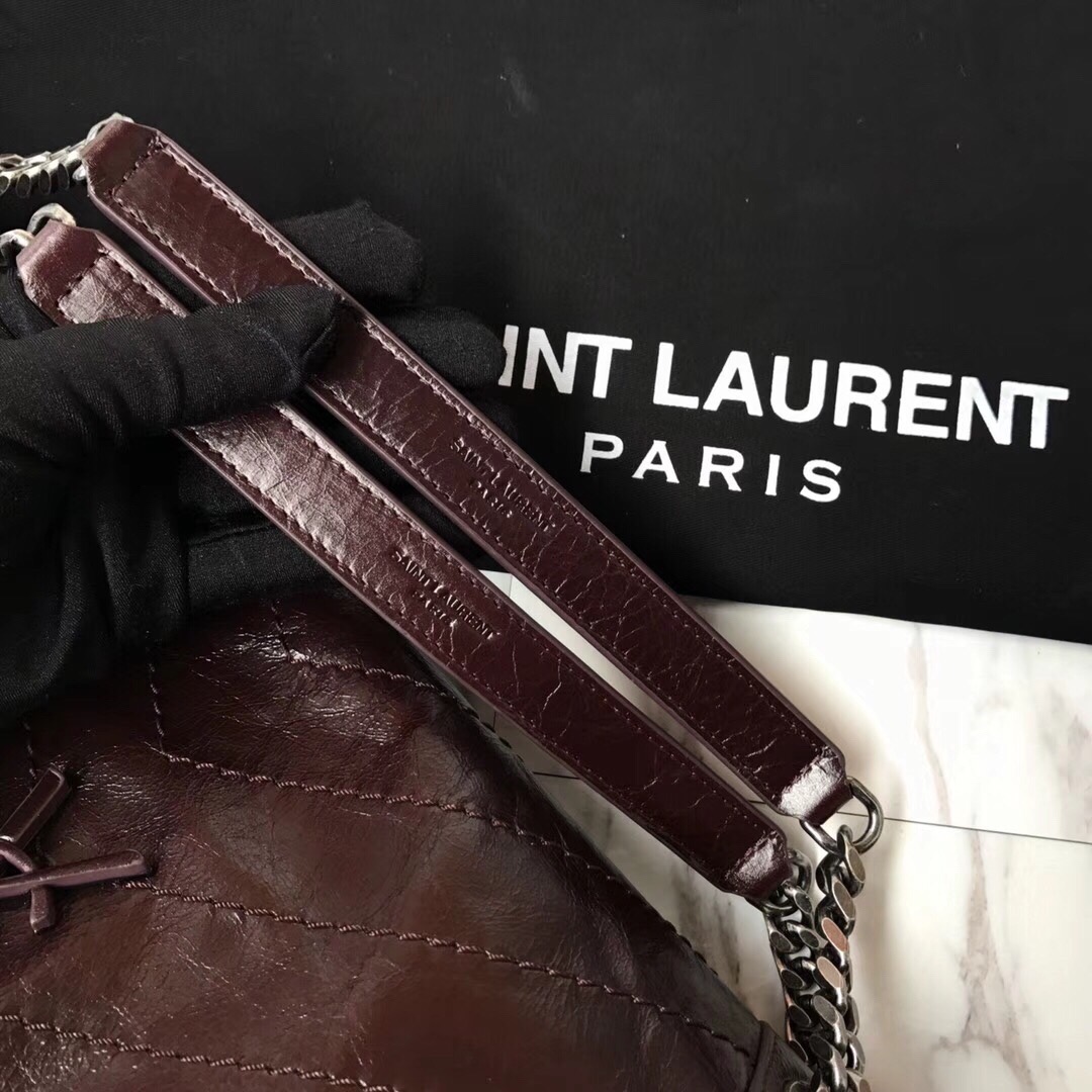 498883 NIKI LARGE IN VINTAGE LEATHER, YSL Saint Laurent