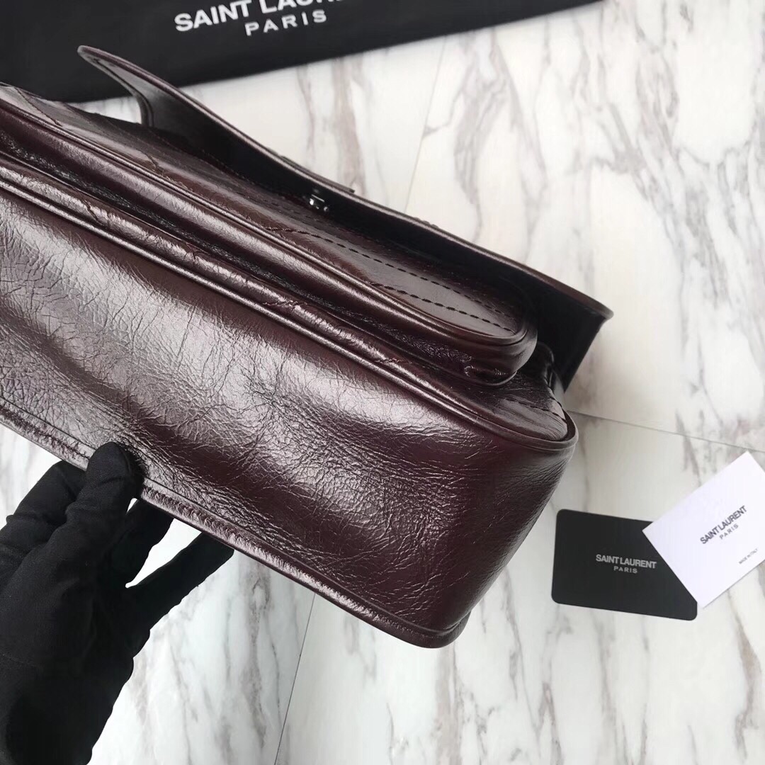 498883 NIKI LARGE IN VINTAGE LEATHER, YSL Saint Laurent