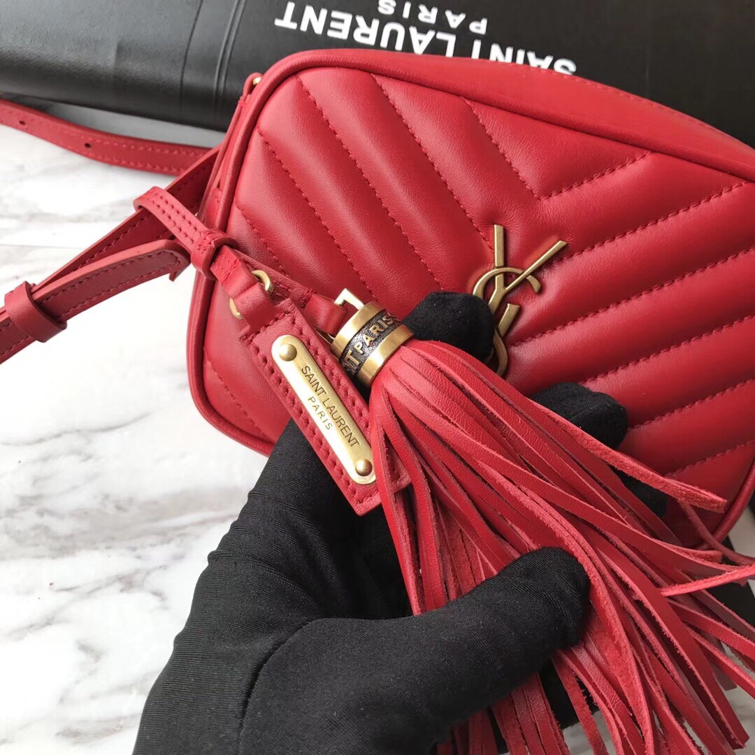 534817 LOU BELT BAG IN MATELASSÉ LEATHER, YSL Saint Laurent