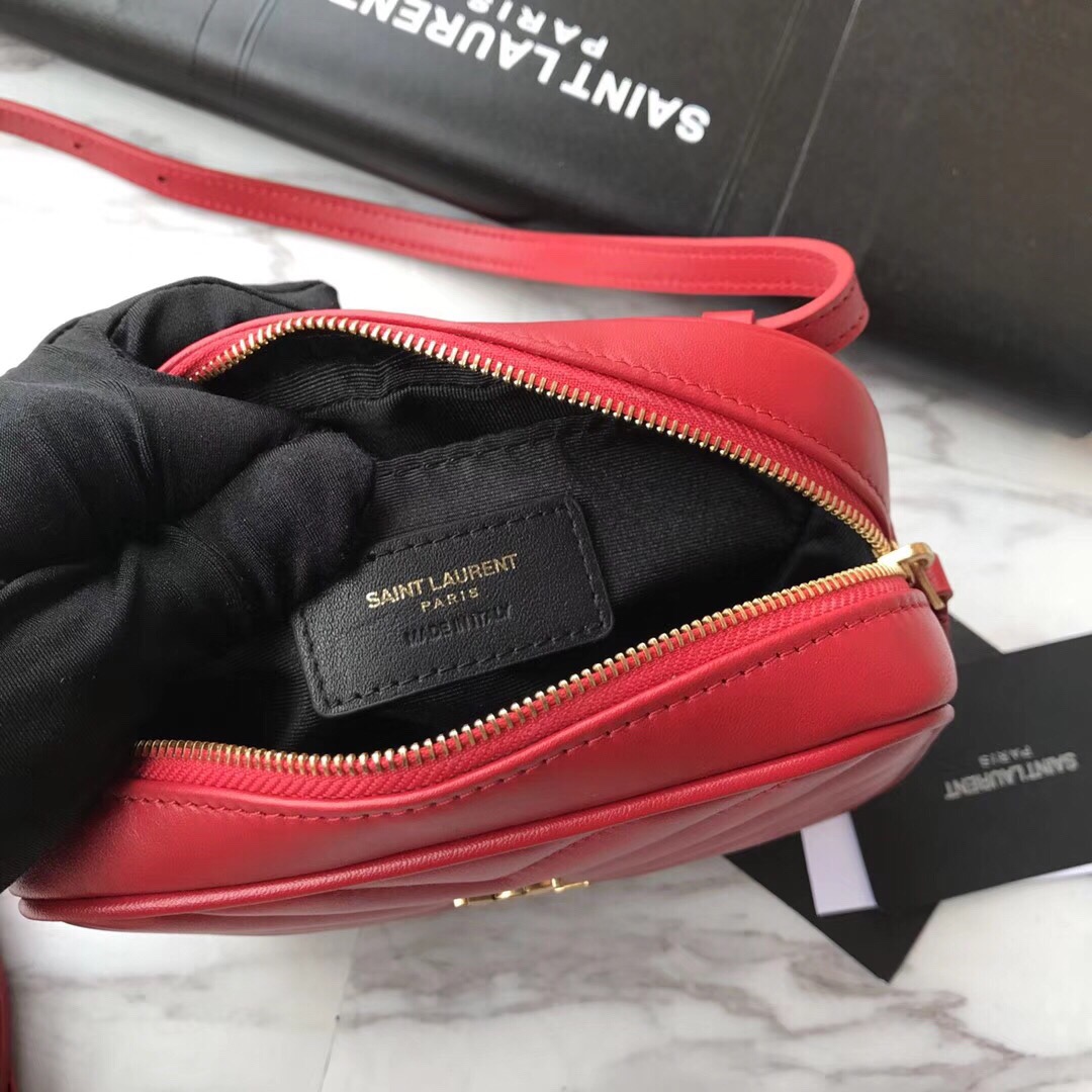 534817 LOU BELT BAG IN MATELASSÉ LEATHER, YSL Saint Laurent