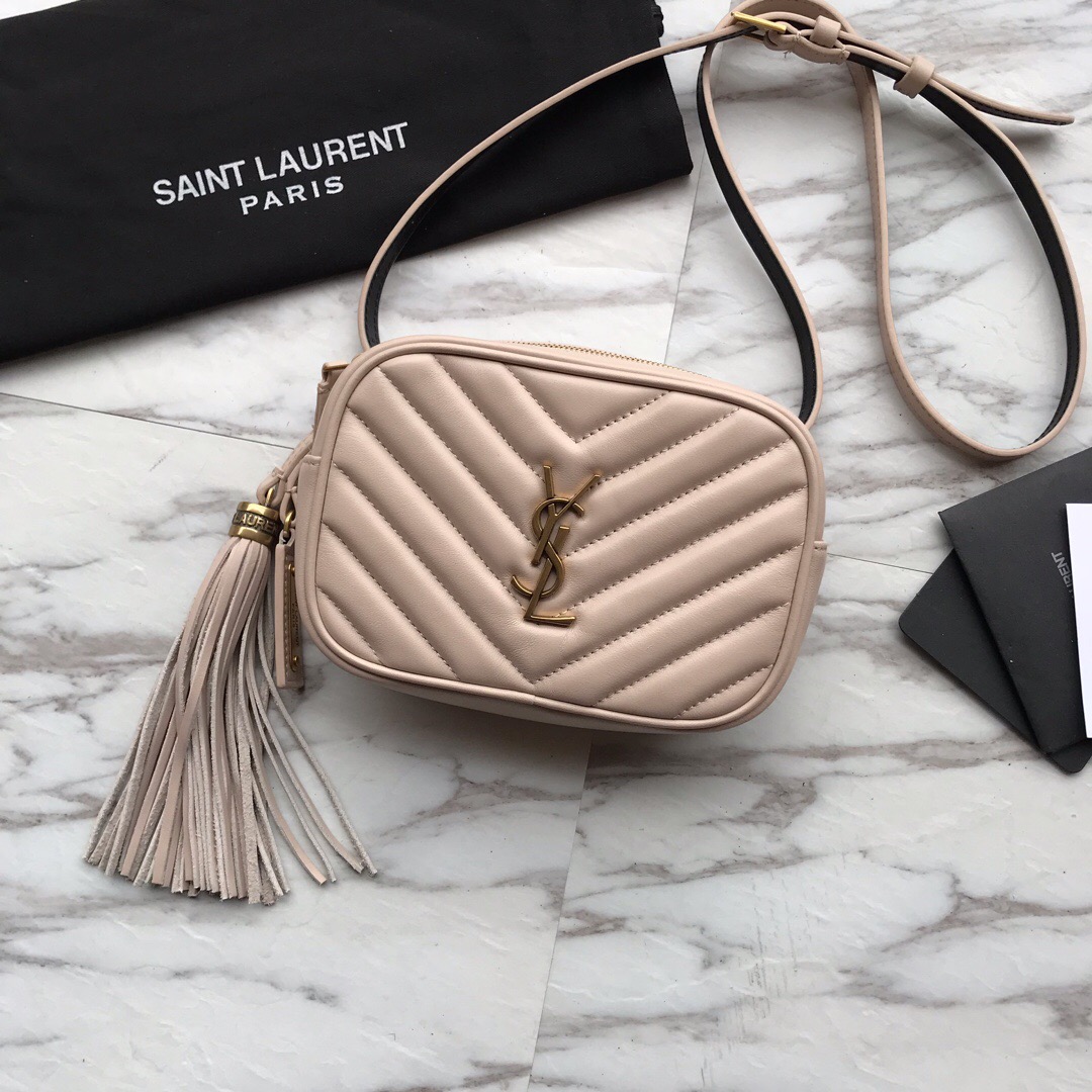 534817 LOU BELT BAG IN MATELASSÉ LEATHER, YSL Saint Laurent