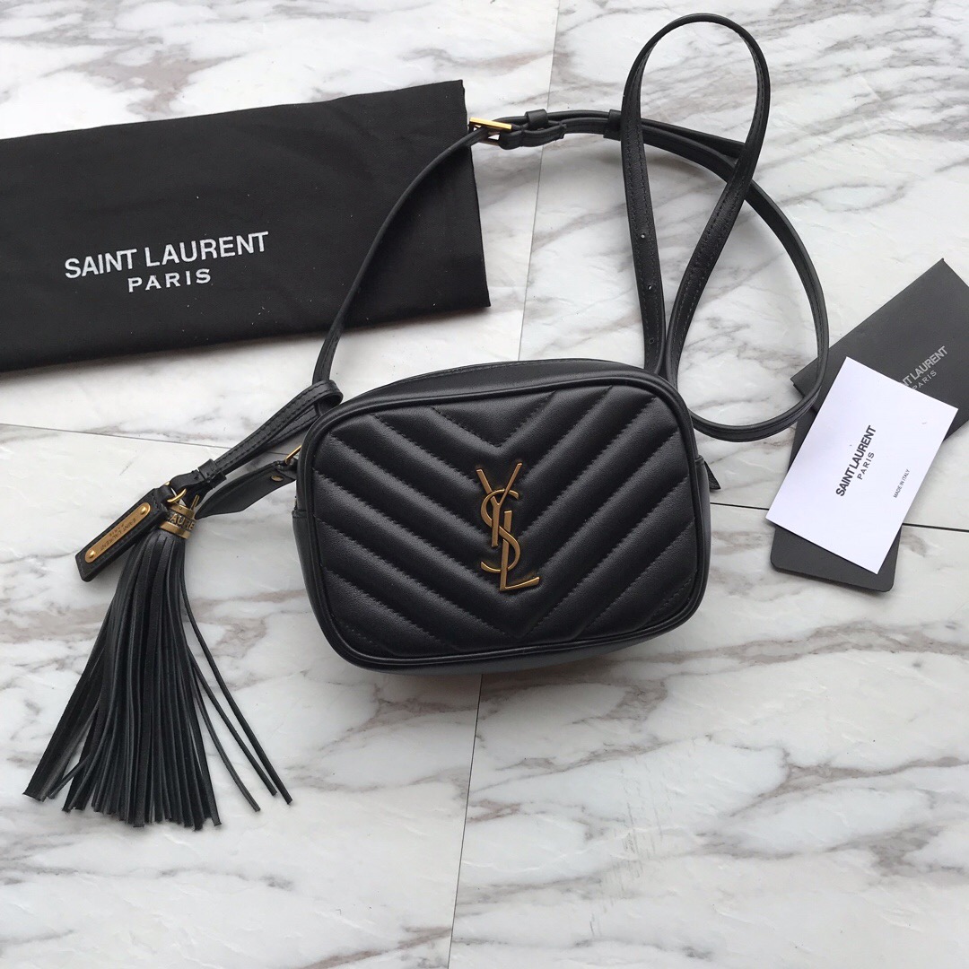 534817 LOU BELT BAG IN MATELASSÉ LEATHER, YSL Saint Laurent
