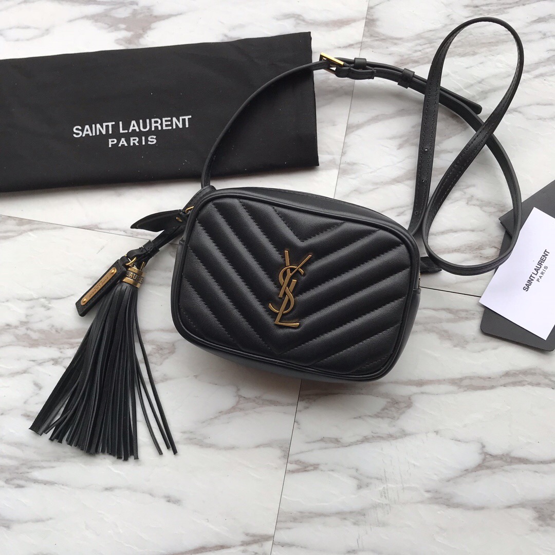 534817 LOU BELT BAG IN MATELASSÉ LEATHER, YSL Saint Laurent