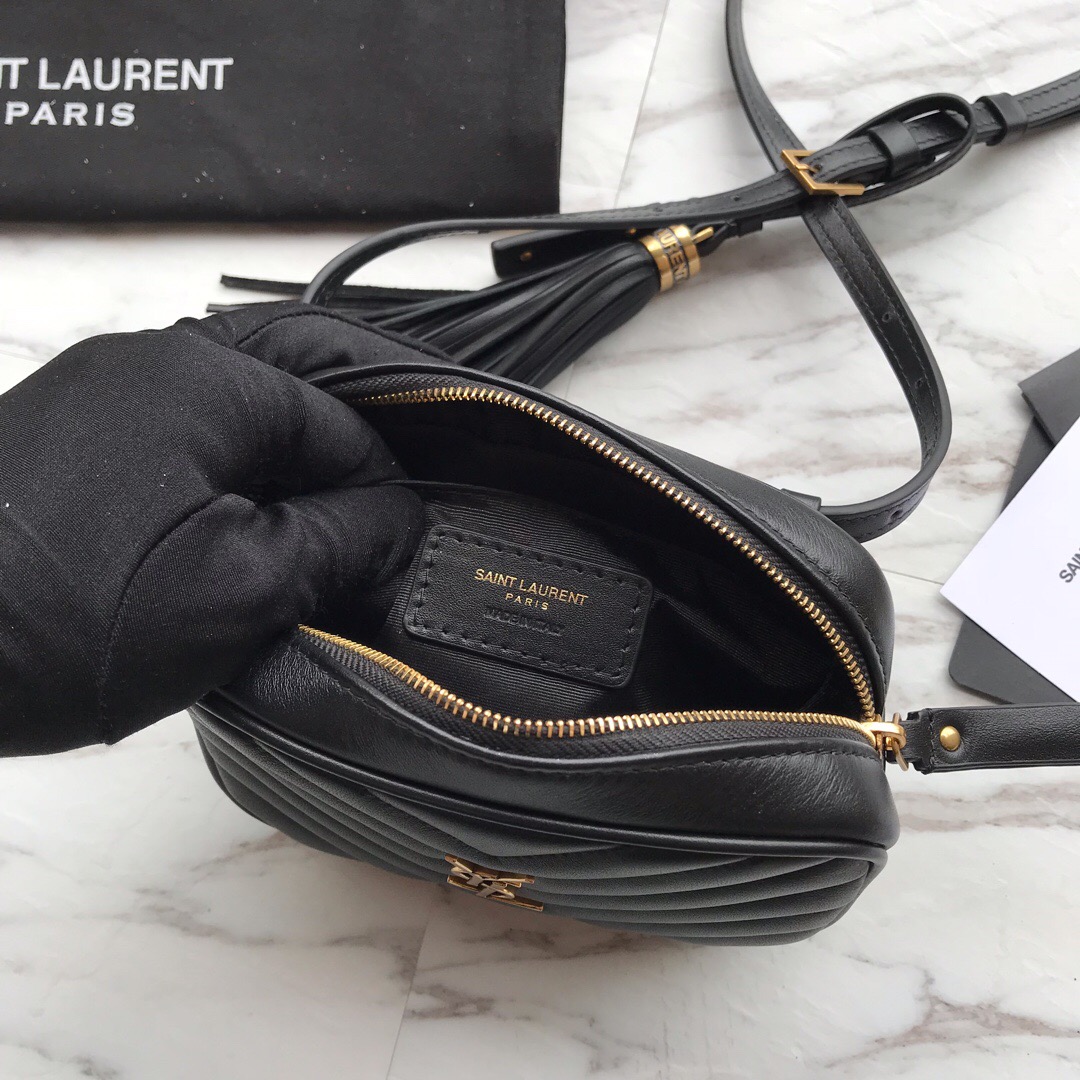 534817 LOU BELT BAG IN MATELASSÉ LEATHER, YSL Saint Laurent