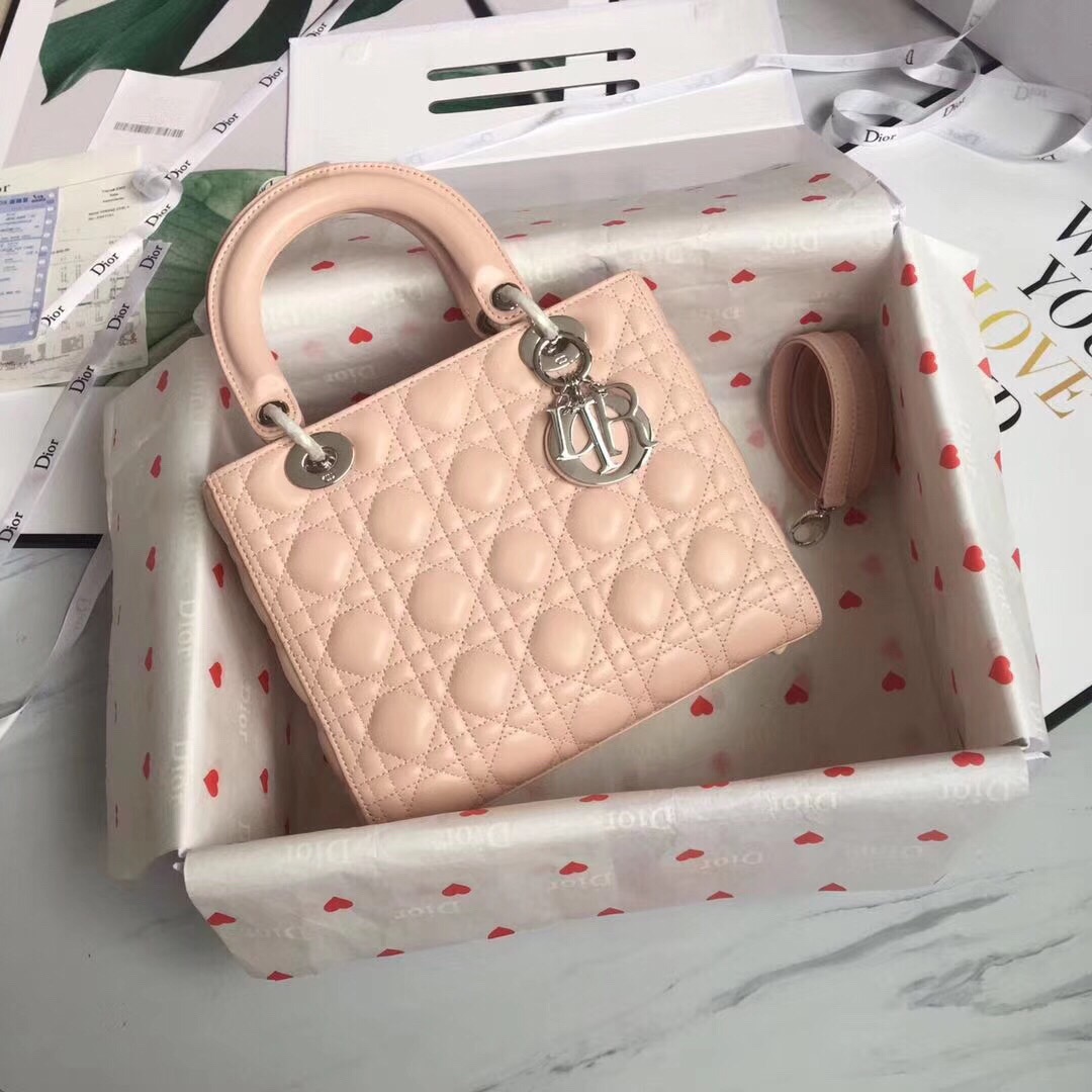 LADY DIOR LAMBSKIN BAG