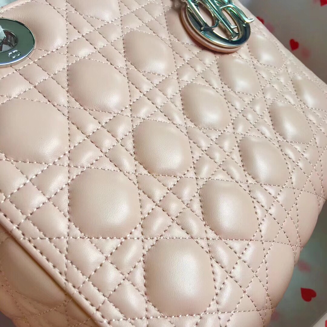 LADY DIOR LAMBSKIN BAG
