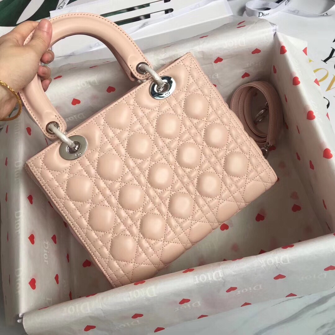 LADY DIOR LAMBSKIN BAG