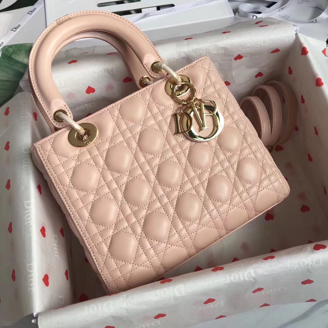 LADY DIOR LAMBSKIN BAG