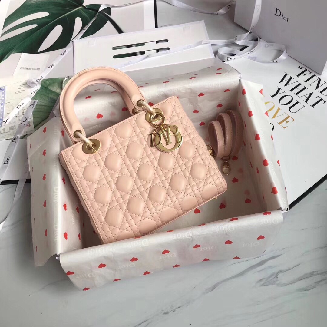 LADY DIOR LAMBSKIN BAG