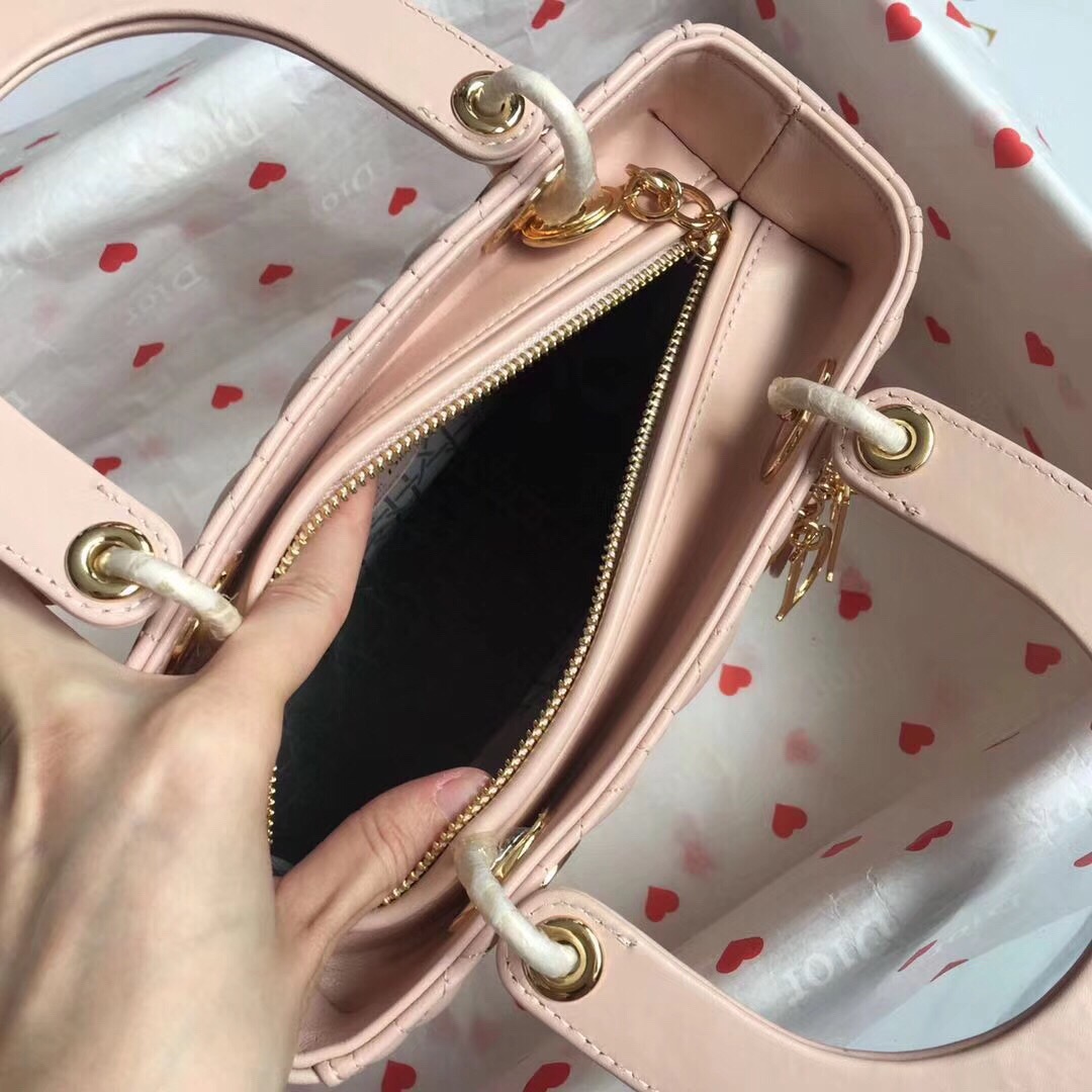 LADY DIOR LAMBSKIN BAG