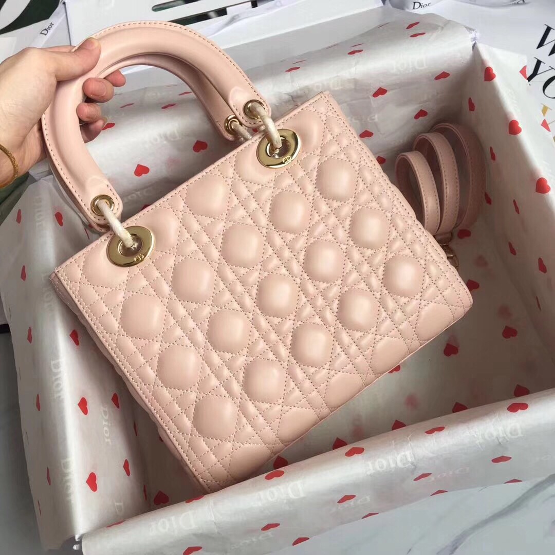 LADY DIOR LAMBSKIN BAG