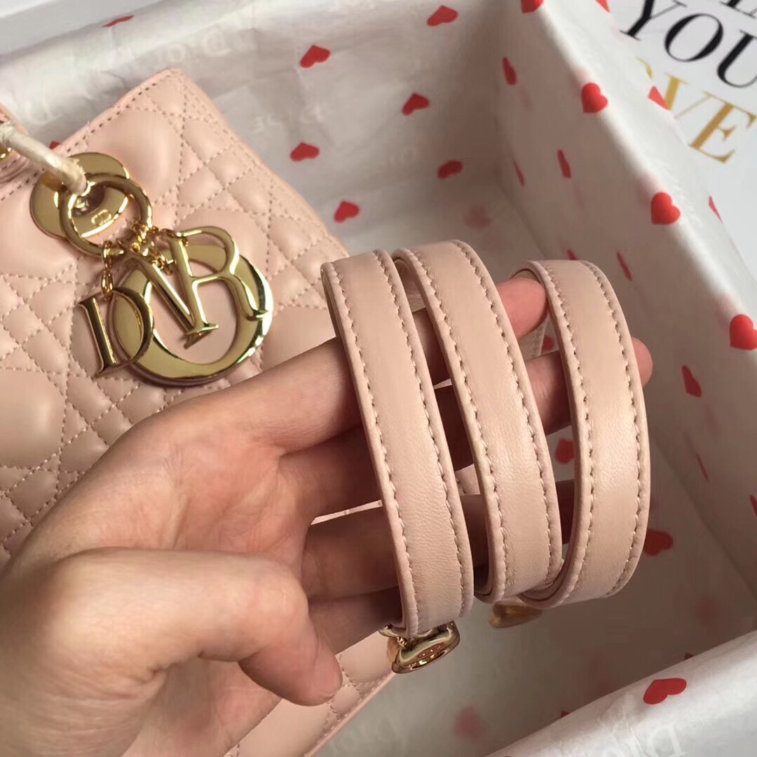 LADY DIOR LAMBSKIN BAG