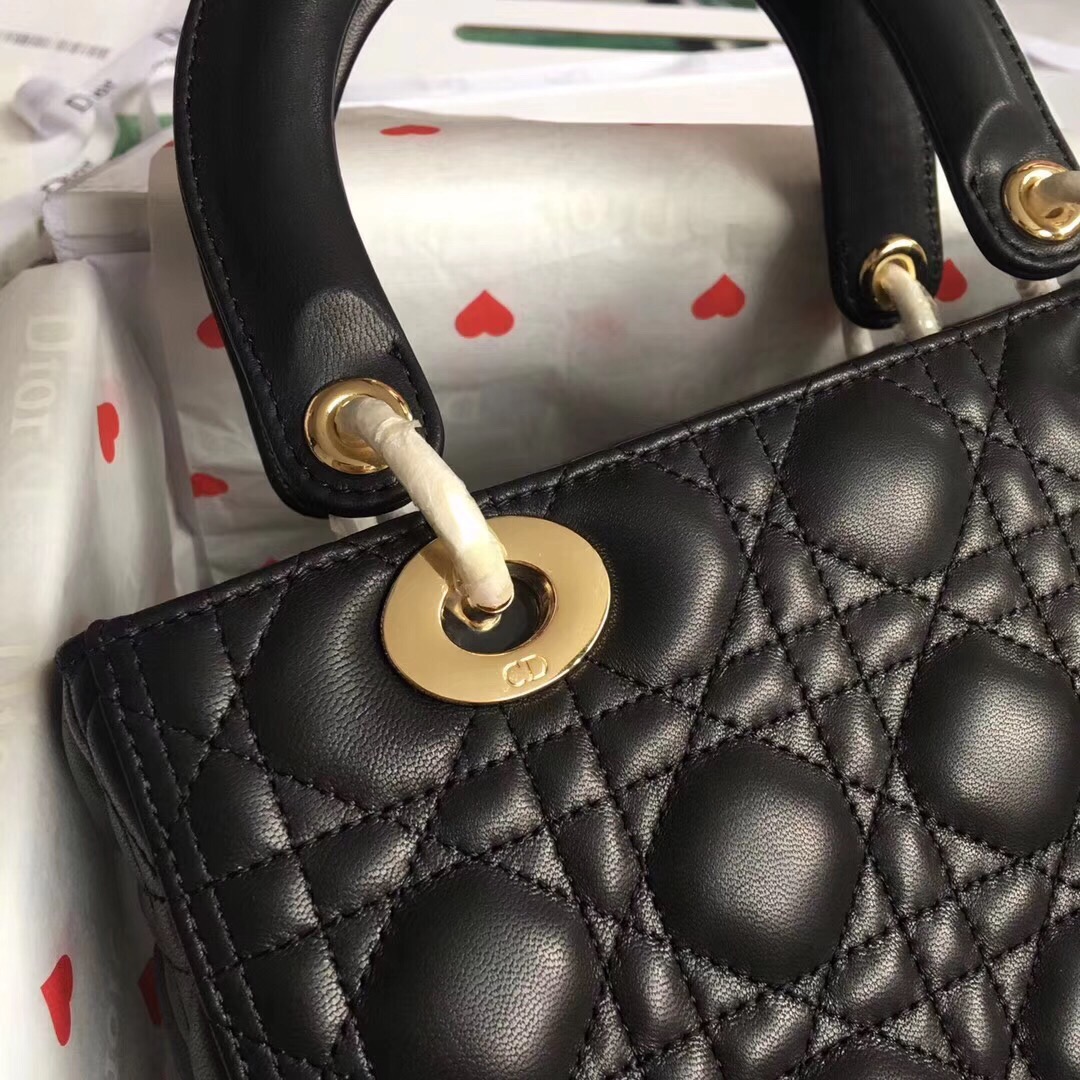 LADY DIOR LAMBSKIN BAG