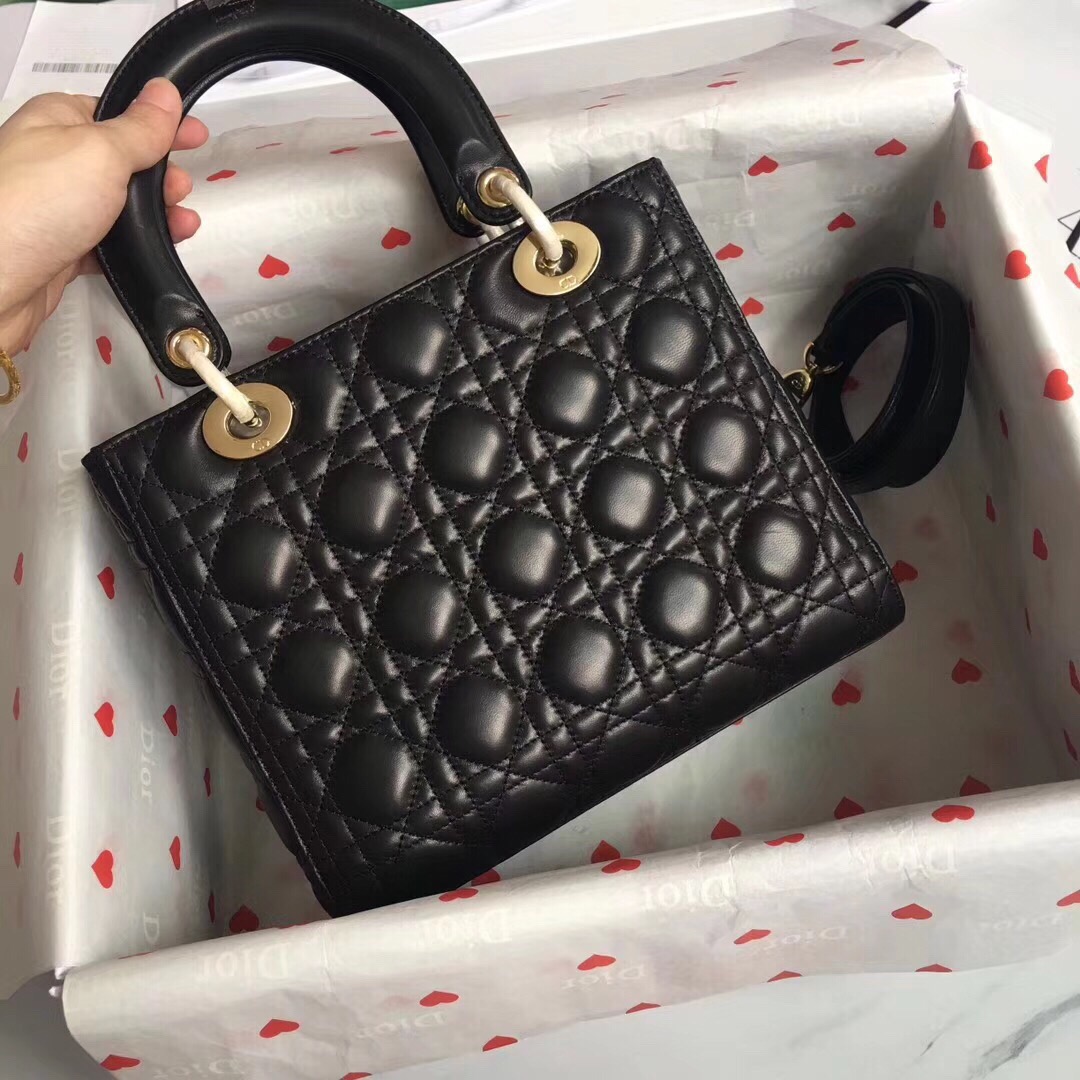 LADY DIOR LAMBSKIN BAG