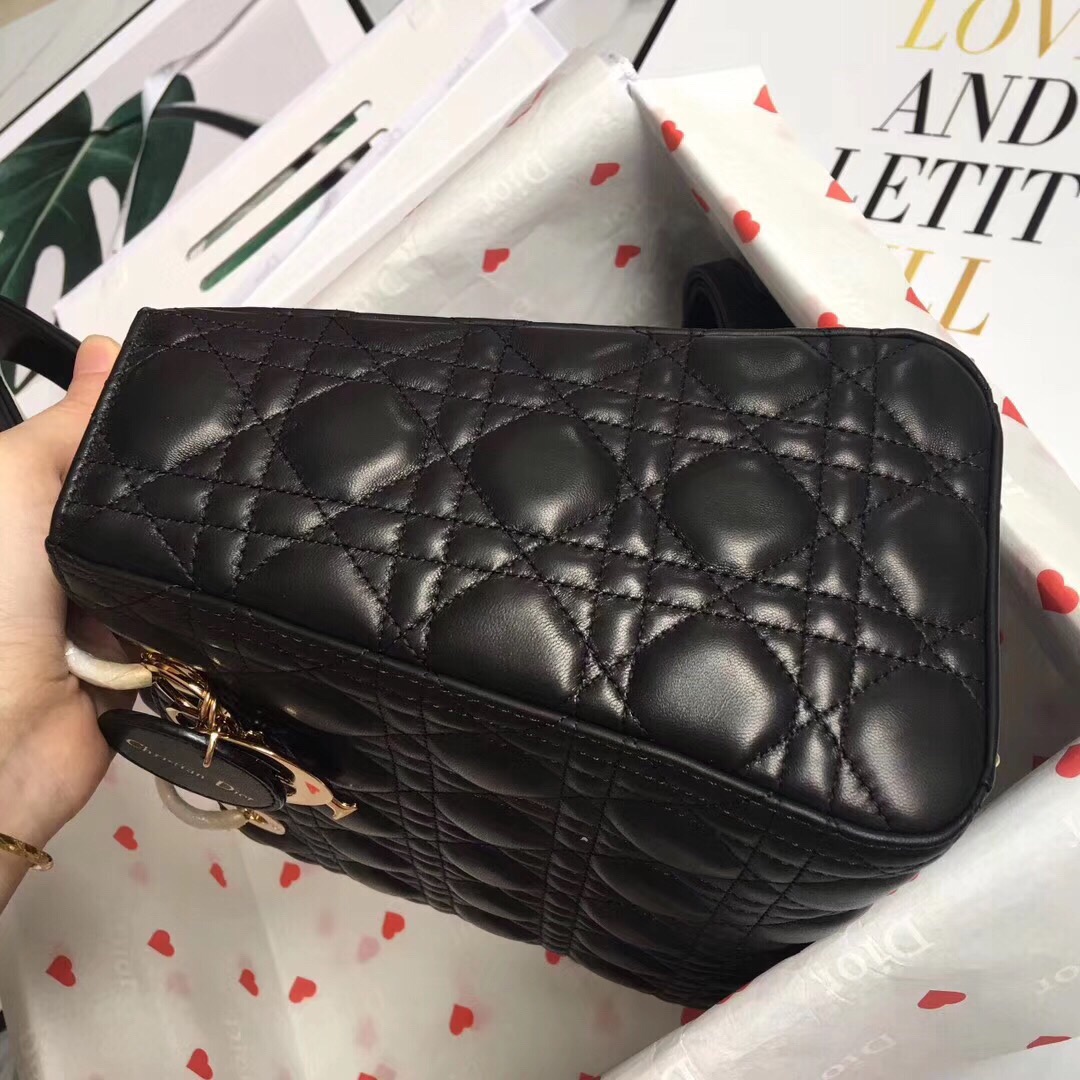 LADY DIOR LAMBSKIN BAG