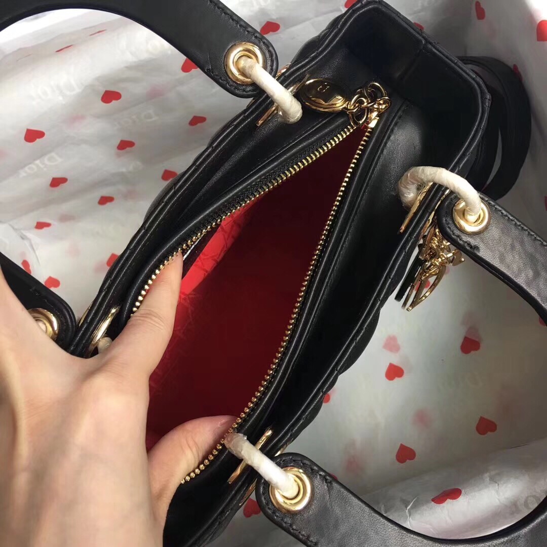 LADY DIOR LAMBSKIN BAG