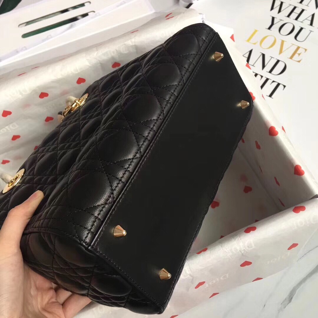 LADY DIOR LAMBSKIN BAG
