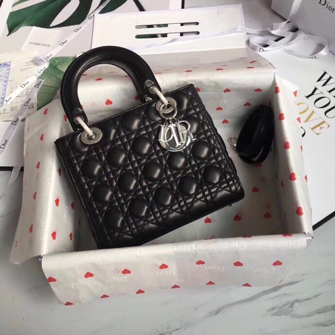 LADY DIOR LAMBSKIN BAG