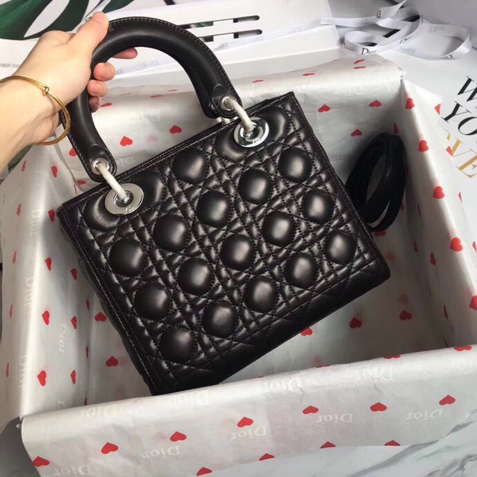 LADY DIOR LAMBSKIN BAG