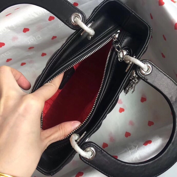 LADY DIOR LAMBSKIN BAG