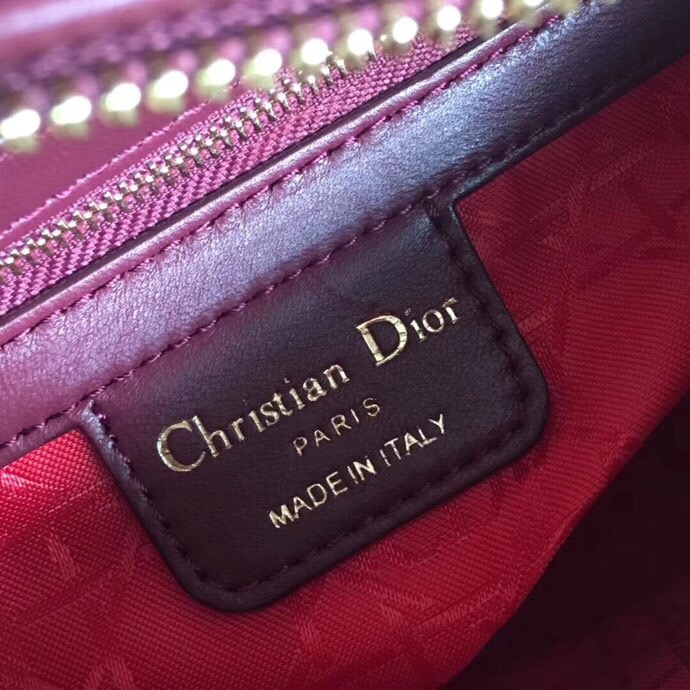 LADY DIOR LAMBSKIN BAG