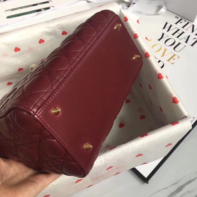 LADY DIOR LAMBSKIN BAG