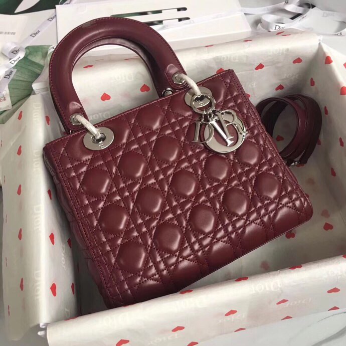 LADY DIOR LAMBSKIN BAG