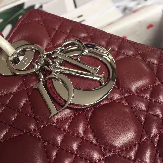 LADY DIOR LAMBSKIN BAG