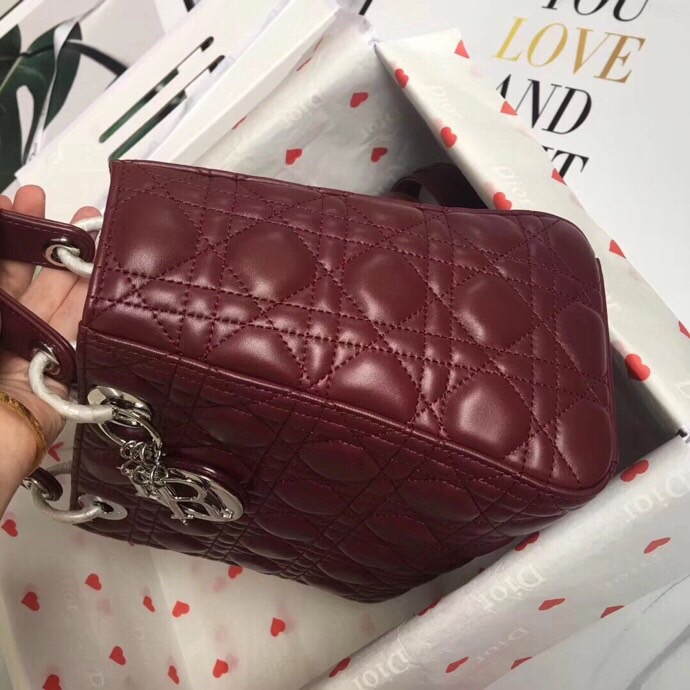 LADY DIOR LAMBSKIN BAG