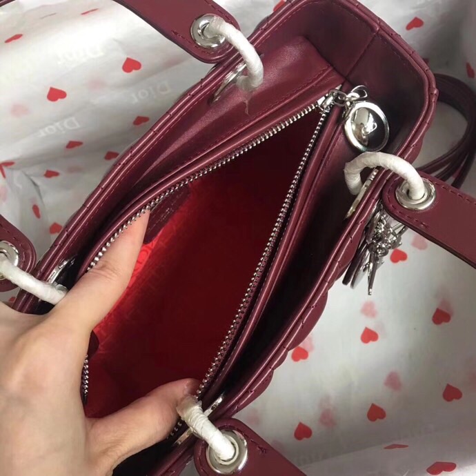 LADY DIOR LAMBSKIN BAG