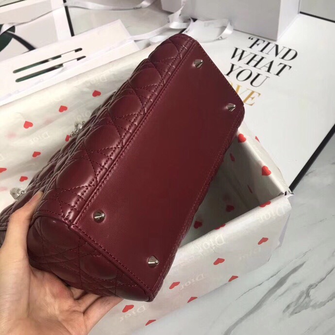 LADY DIOR LAMBSKIN BAG