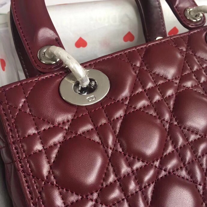 LADY DIOR LAMBSKIN BAG