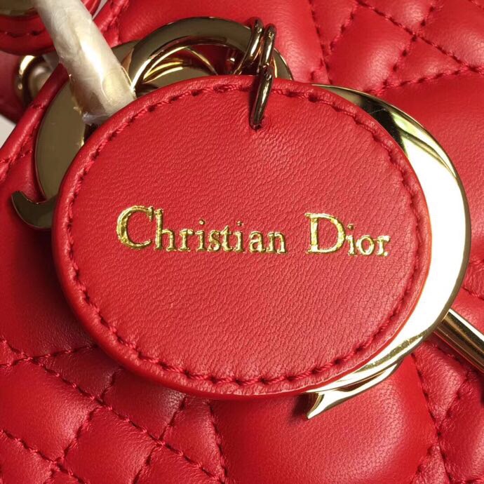 LADY DIOR LAMBSKIN BAG