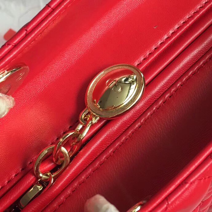 LADY DIOR LAMBSKIN BAG