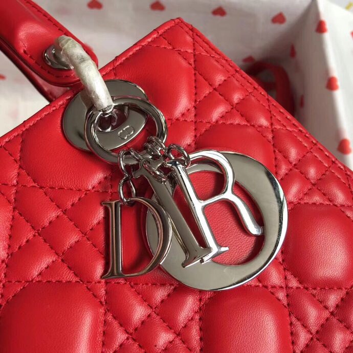 LADY DIOR LAMBSKIN BAG