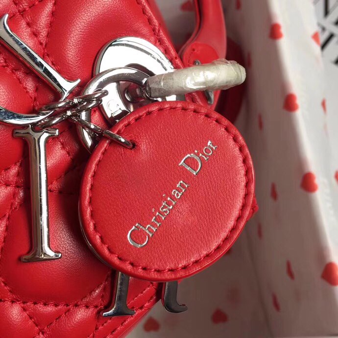 LADY DIOR LAMBSKIN BAG