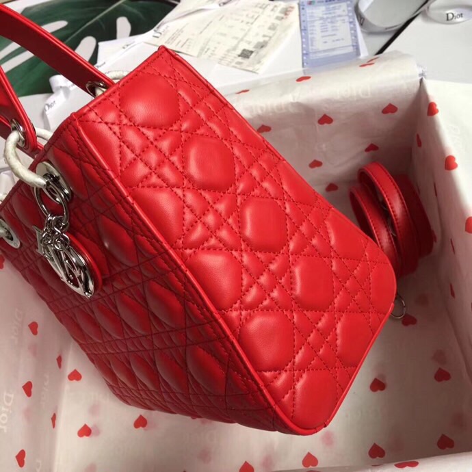 LADY DIOR LAMBSKIN BAG