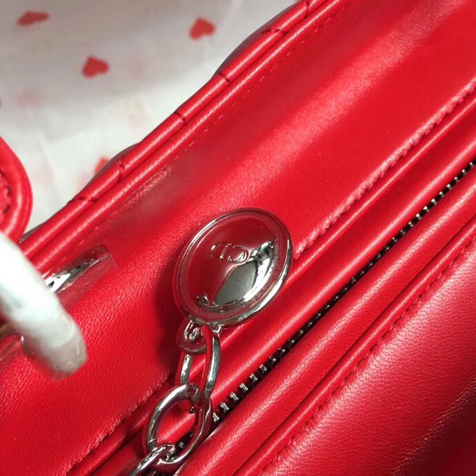 LADY DIOR LAMBSKIN BAG