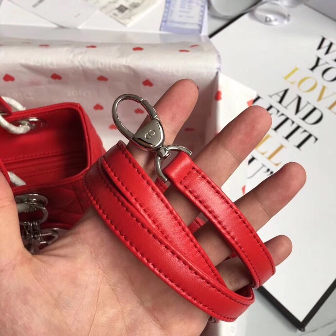 LADY DIOR LAMBSKIN BAG